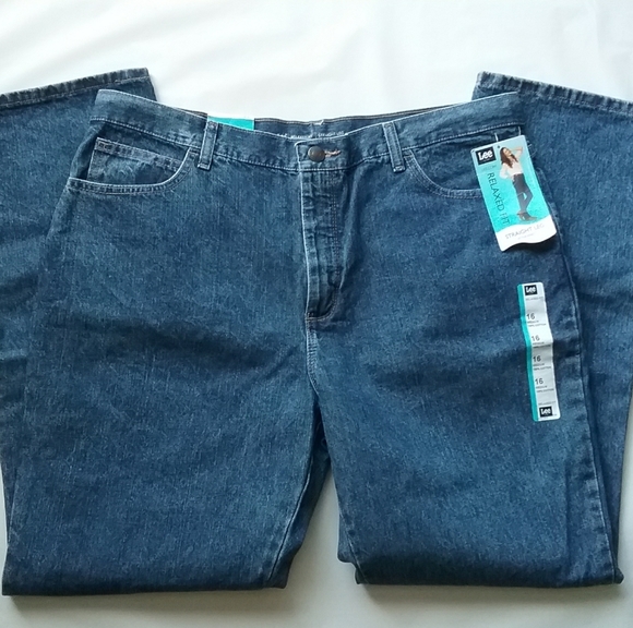 Lee Denim - Lee Size 16 Medium Jeans